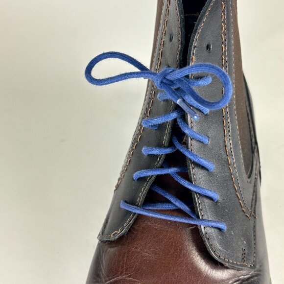 Stacy Adams Men’s Leather Dress Boots Size 10.5M Blue Laces main image 9